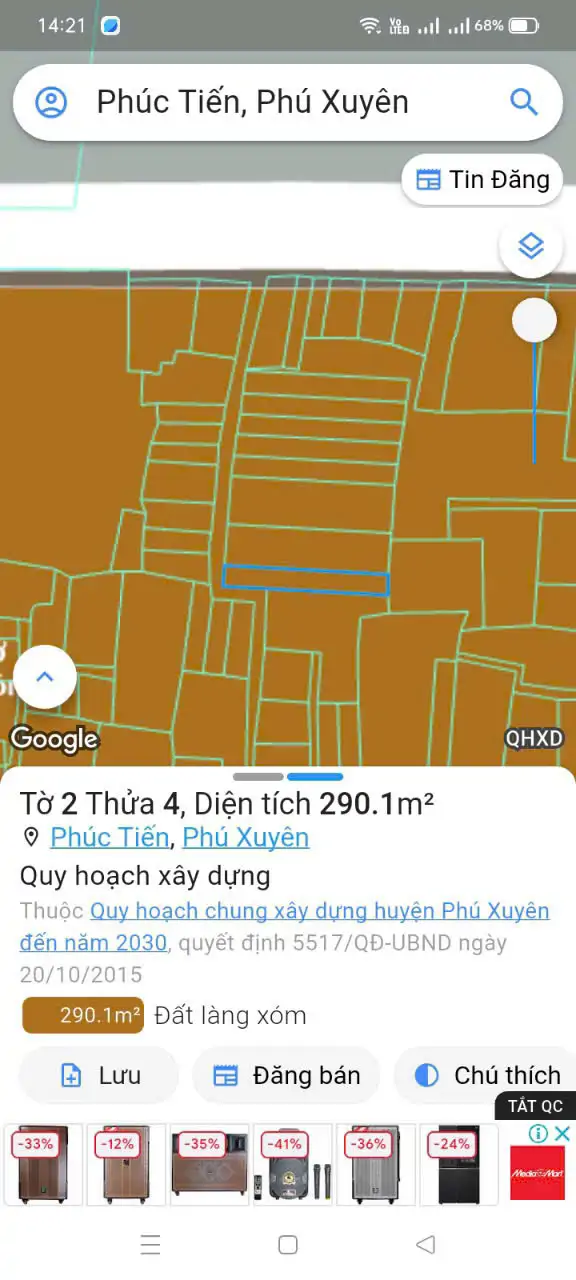 Bán Đất Phúc Tiến, Phú Xuyên, Hà Nội - Vị Trí Đắc Địa, Giá Tốt