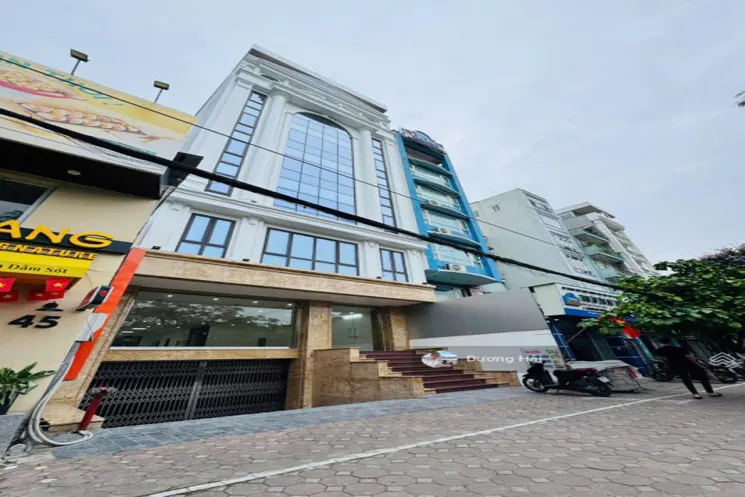 Bán Nhà Mặt Phố Trần Bình - Cầu Giấy - Dt 85M - 9 Tầng Thang Máy Vỉa Hè Ô Tô 2 Làn Dt 75Tr/th