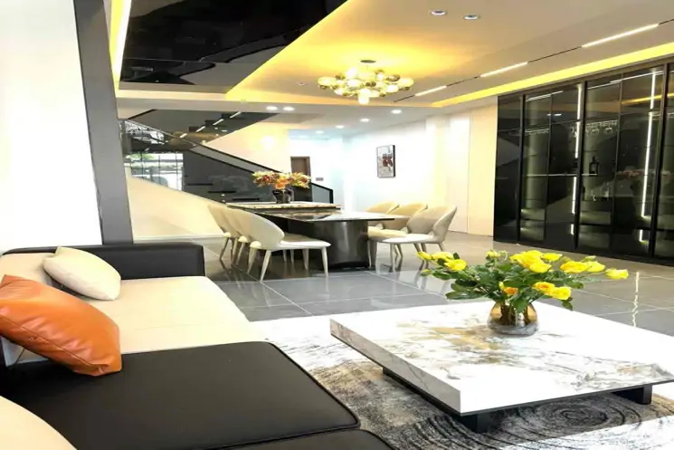 Bán Nhà 3 Tầng Siêu Đẹp – Full Nội Thất Cao Cấp – Đường 7.5M Diệp Minh Châu – Hòa Xuân – Giá Chỉ - ảnh 1