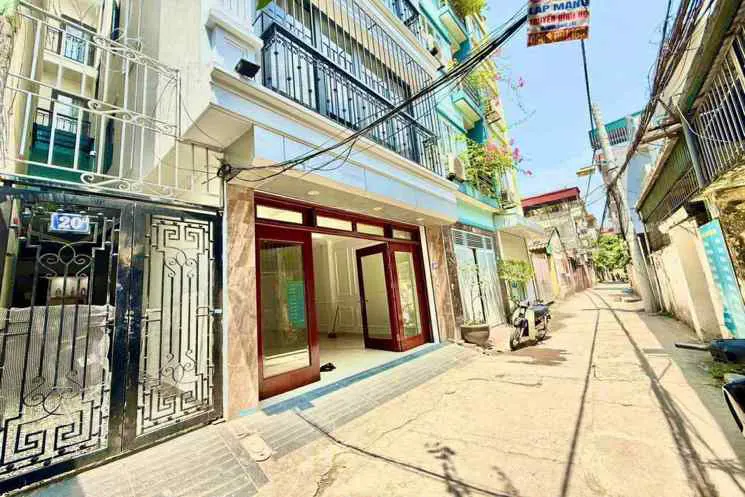 Nhà Đẹp Lô Góc Hồng Tiến, 45M X 5 Tầng, Mặt Tiền 4.5M, Gara Ôtô, Phân Lô Bàn Cờ, Ôtô Chạy Vòng Quanh