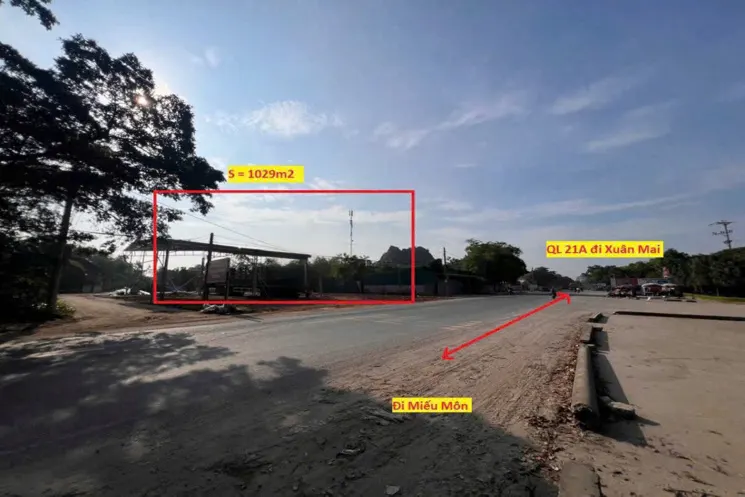 Bán Lô Đất Trục Chính Kinh Doanh 537M Tại Núi Sáo-Mỹ Lương-Chương Mỹ-Hà Nội