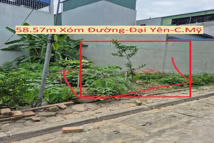 Chính Chủ Bán Lô Đất Sát Ngay Khu Đấu Giá 58,57M Tại Đại Yên-Chương Mỹ-Hà Nội
