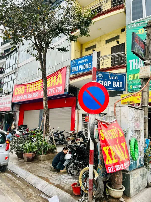 Bán nhà mặt phố Giải Phóng, Thanh Xuân - 63m², 3 tầng, Kinh Doanh Sầm Uất