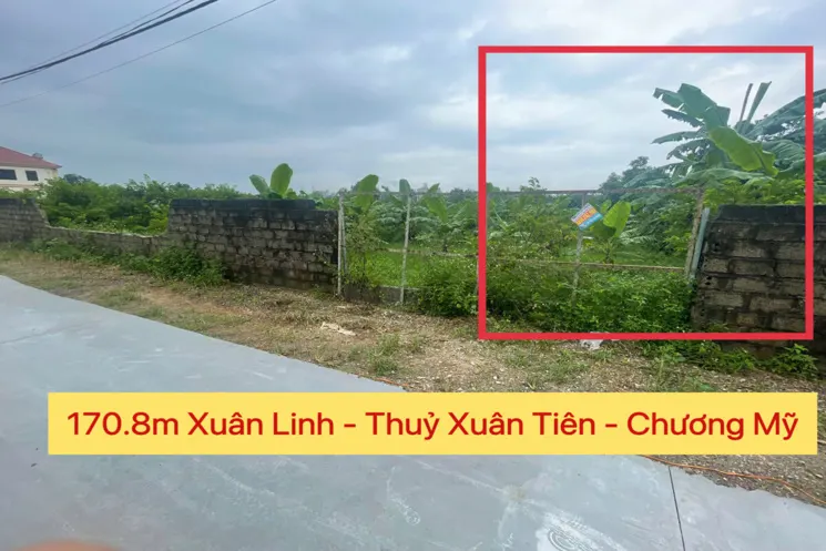 Siêu Phẩm 170,8M Tại Thủy Xuân Tiên-Chương Mỹ-Hà Nội