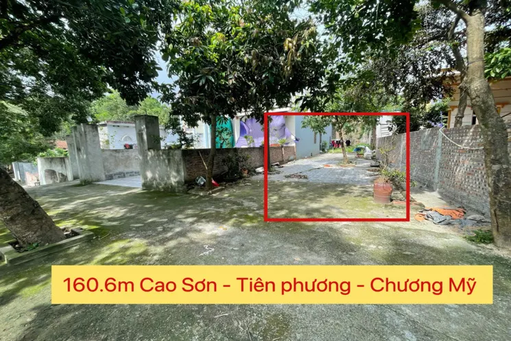 Siêu Phẩm 160,6M Tại Tiên Phương-Chương Mỹ-Hà Nội