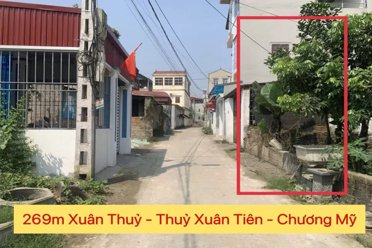 Chính Chủ Bán Lô Đất 269M Tại Thủy Xuân Tiên-Chương Mỹ-Hà Nội