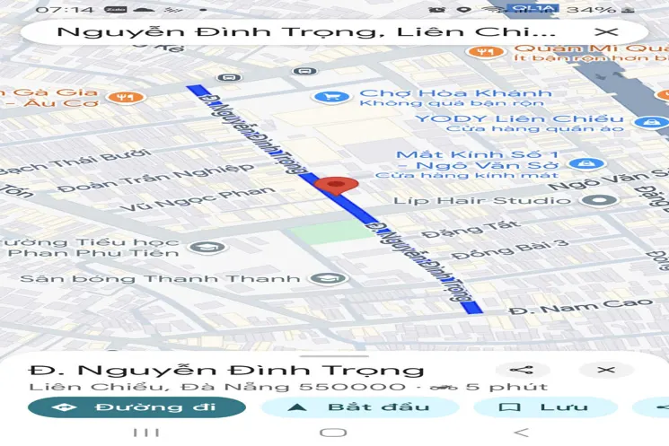 Bán Nhà 3 Tầng Đường Hồ Tùng Mậu Quận Liên Chiểu Đà Nẵng