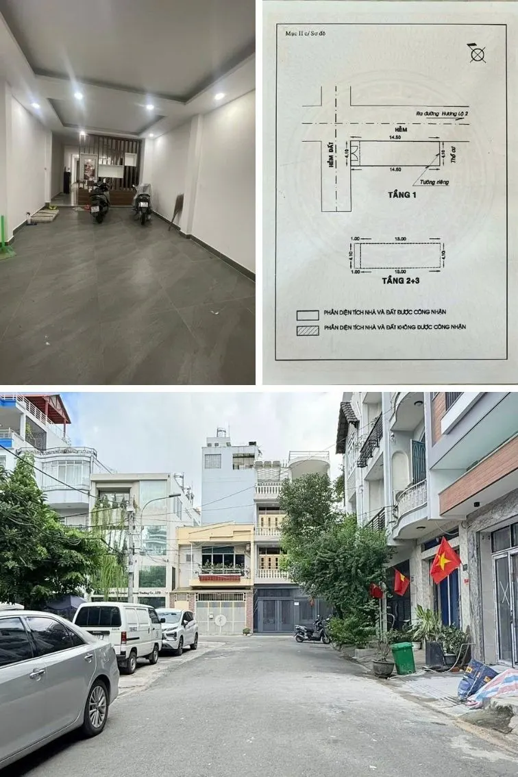 Nhà Góc 60m2, 3 Tầng Tân Bình - Xe Hơi Ngủ Nhà, Đầu Tư Sinh Lời