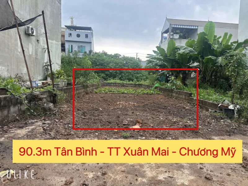 Siêu Hót Chính Chủ Bán Lô Đất 90,3M Tại Tt Xuân Mai-Chương Mỹ-Hà Nội