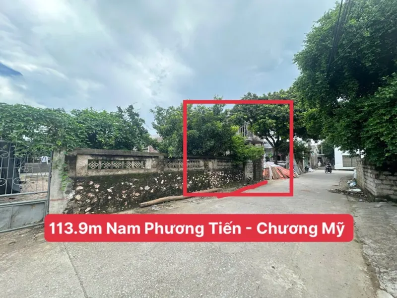 Siêu Hót 113,9M Tại Nam Phương Tiến-Chương Mỹ-Hà Nội