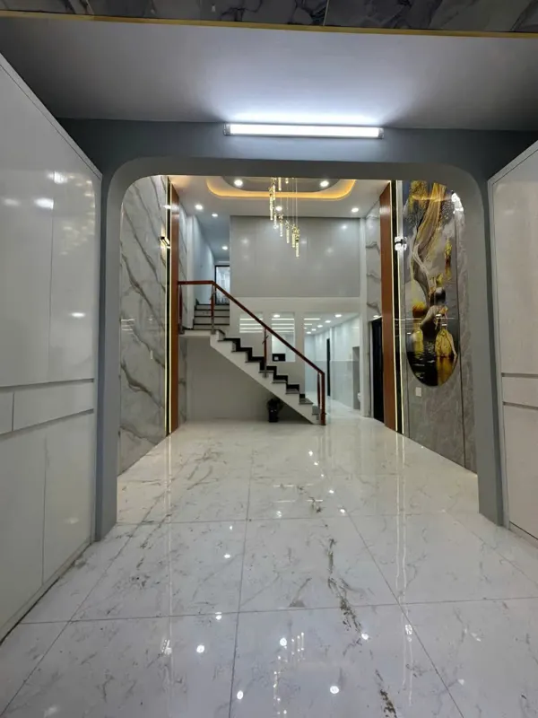 Nhà Mới Đẹp 1 Trệt 1 Lửng, 4x13m, Đường 5m, Hương Lộ 80B, Quận 12 - Giá 3.2 Tỷ