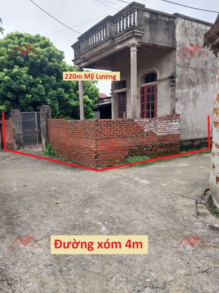 Bán Đất Sẵn Nhà 220M Tại Mỹ Lương-Chương Mỹ-Hà Nội