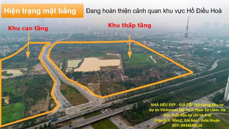 Nhà Siêu Đẹp - Giá Tốt Đón Sóng Đầu Cơ Dự Án Vinhomes Mễ Trì 2, Nam Từ Liêm- Suất Đầu Tư Chỉ Từ 4 Tỷ