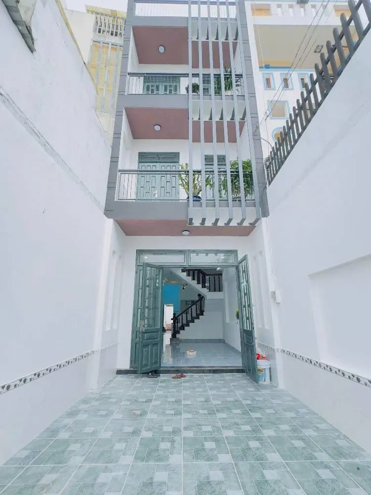 Bán Nhà 3 Tầng, 4Pn, 124M2 Nguyễn Thị Búp,P Tch  Q.12. Sổ Hồng, Giá 5.9 Tỷ