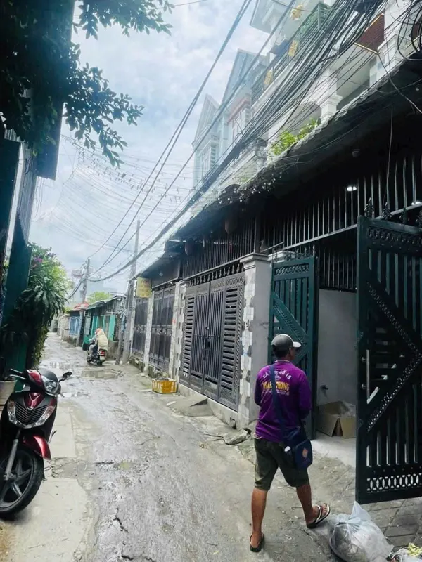 Nhà Mới Đẹp, 1 Trệt 2 Lầu, Ô Tô Đỗ Cửa - Hiệp Thành 07, Quận 12