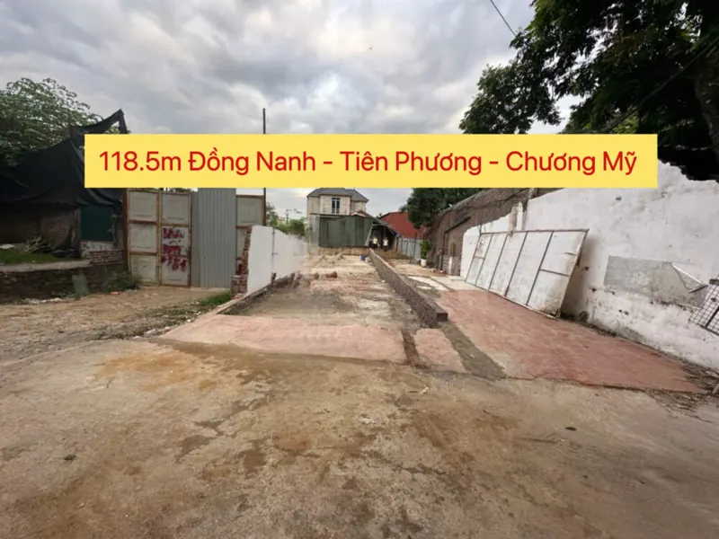 Siêu Phẩm Trục Chính Kinh Doanh 118,5M Tại Tiên Phương-Chương Mỹ-Hà Nội
