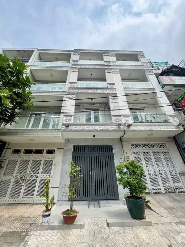 Bán Gấp Nhà Phố Mặt Tiền Bình Phú, Quận 6 - 4 Tầng, View Công Viên