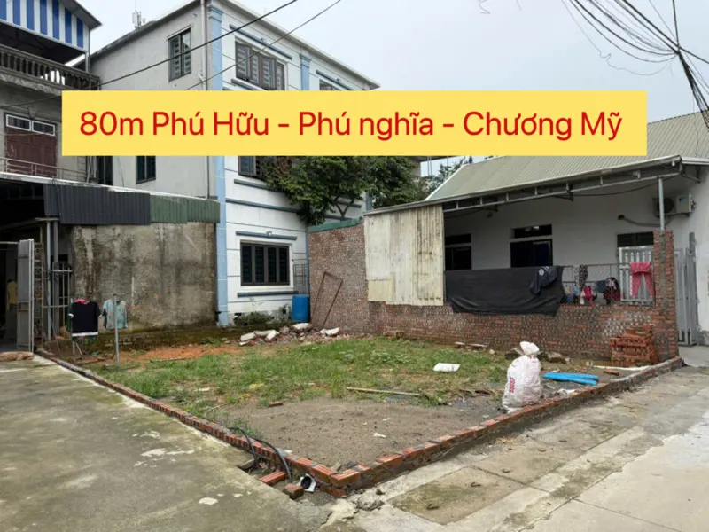 Siêu Phẩm Lô Góc 80M Tại Phú Nghĩa-Chương Mỹ-Hà Nội