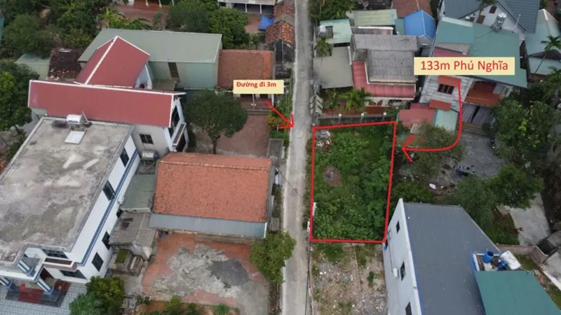Lô Đất Siêu Đẹp 133M Tại Phú Nghĩa-Chương Mỹ-Hà Nội