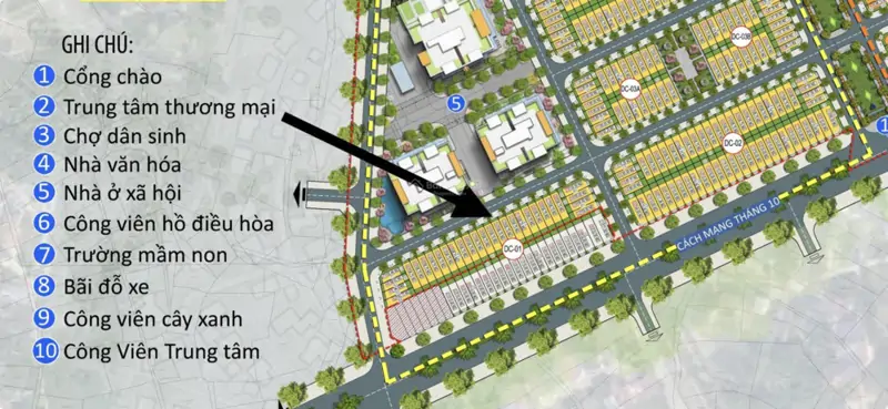 Bán Đất Nền Kđt Cầu Trúc Sông Công, Dc02 - 53, 108.75M2 Đối Diện 3 Tòa Nhà Ở Xã Hội, Giá Chỉ 1.9 Tỷ