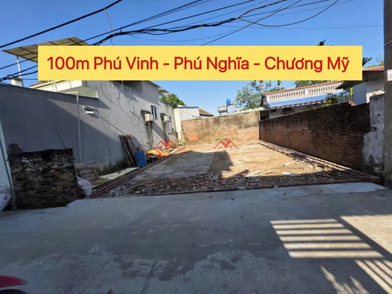 Siêu Phẩm 100M Tại Phú Nghĩa-Chương Mỹ-Hà Nội