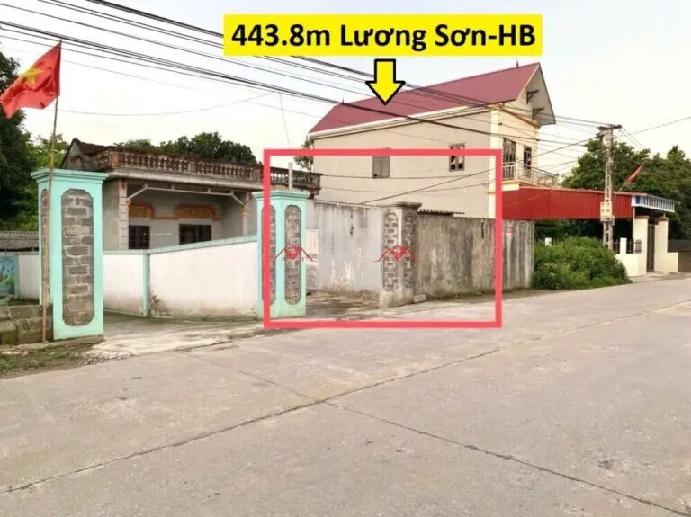 Siêu Phẩm 443,8M Tại Lương Sơn-Hòa Bình