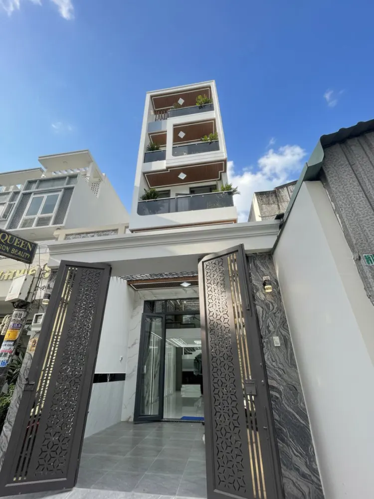 Nhà Mới Shr 6 Tầng Hxh Né 100M2, Vuông – Trung Mỹ Tây 19 Quận 12 Ss
