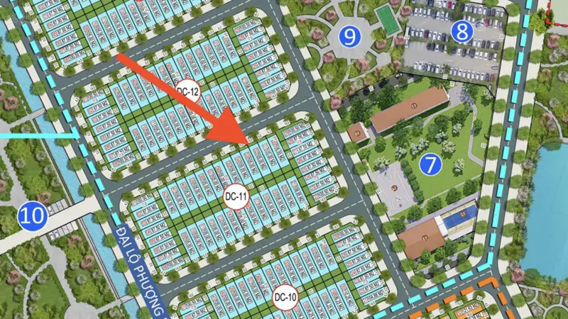 Chính Chủ Cần Tiền Bán Lô Dc 11-32. Giá 1.75Tỷ , 105M2 , Dự Án Cầu Trúc Sông Công . 0868 878 818