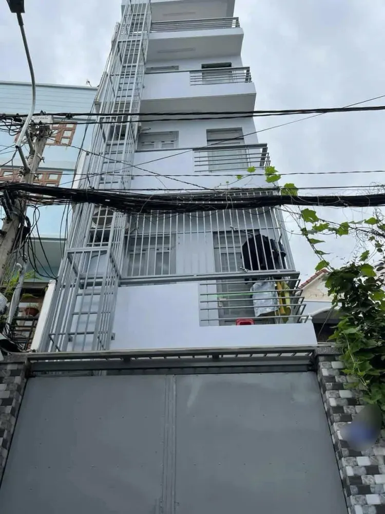 Bán Nhà Đường Số 6, Linh Tây, Thủ Đức. Dt 62M2, 5 Tầng, 8 Pn, Sổ Hồng. Giá 7.69 Tỷ