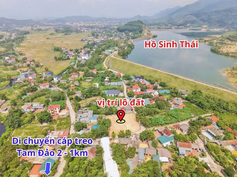 Cần Bán Lô Góc 2 Mặt Tiền Khu Du Lịch Tây Thiên – Tam Đảo, Vĩnh Phúc