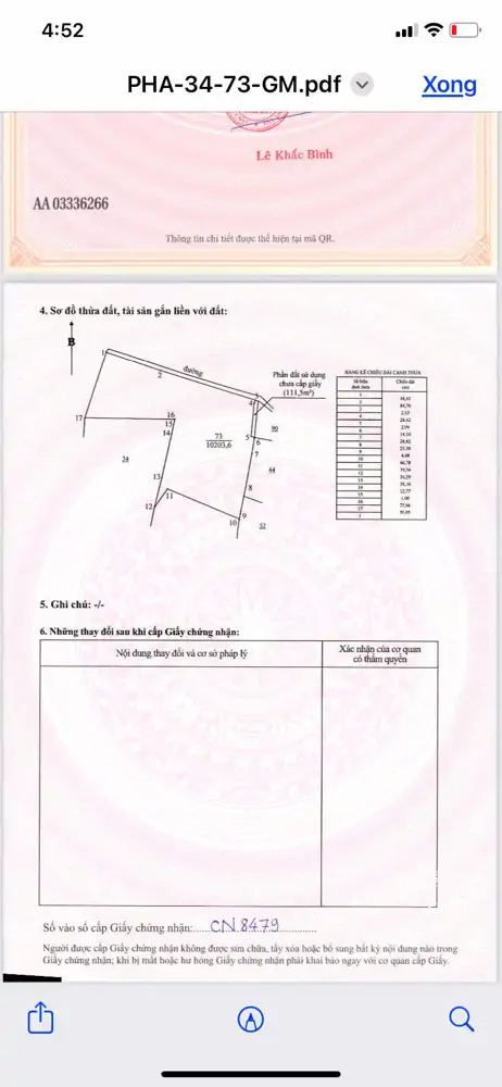 Chủ Cần Bán Hơn Một Mẫu Đất Phước Lộc Phước Hải Cách Quản Trường Thả Diều Phước Hải 3Km