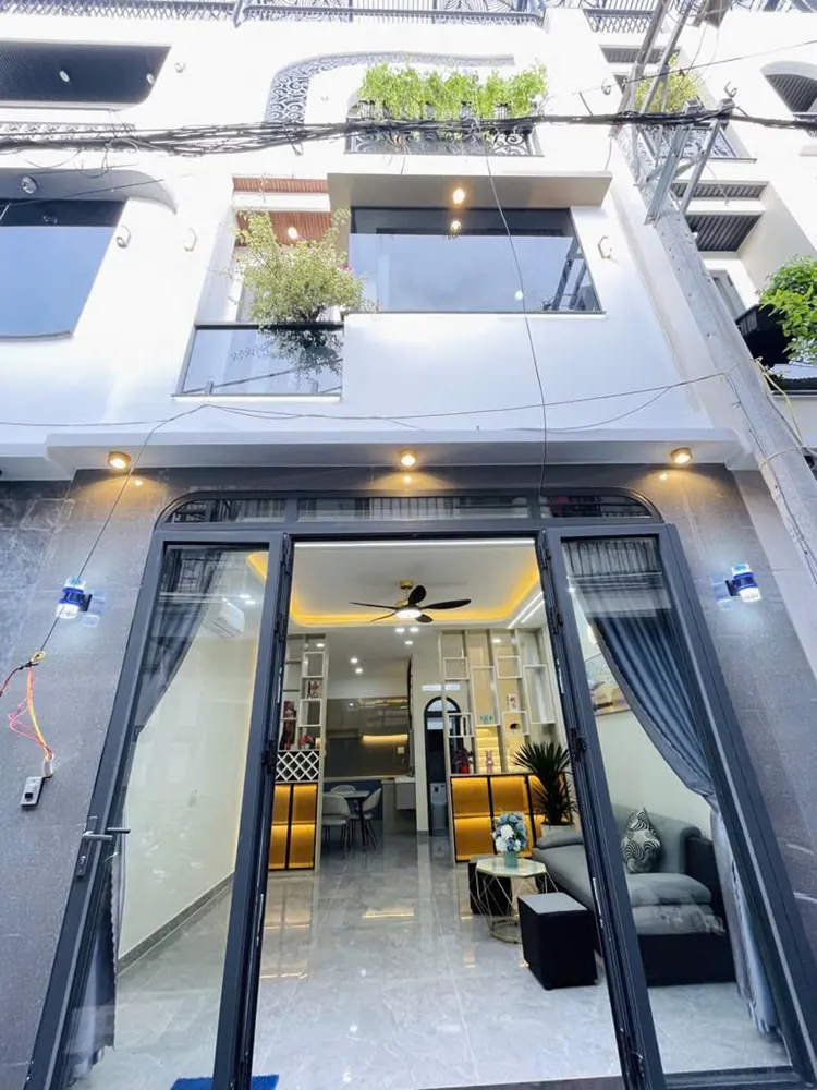 Nhà Mới Shr 3 Tầng 44M2, Vuông – Đường Số 59 Gò Vấp