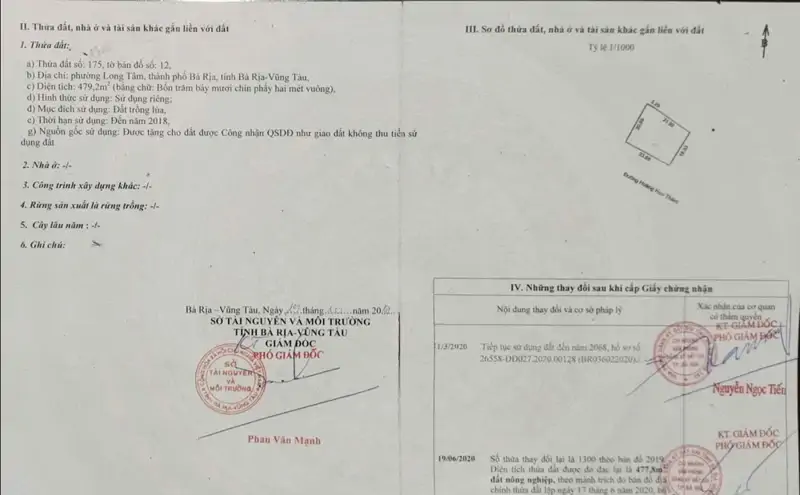 Bán 1445M2 Đất Mặt Tiền Đường Hoàng Hoa Thám, Bà Rịa Vũng Tàu- Vị Trí Vàng, Tiềm Năng Tăng Giá Cao