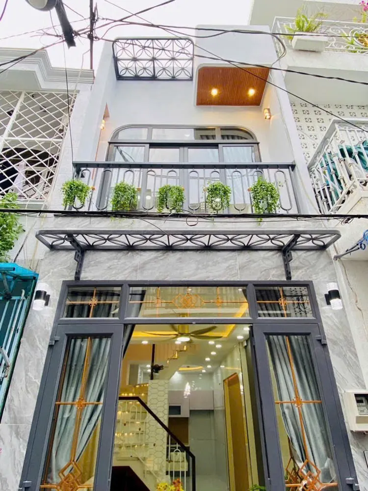 L1552 ⭐ Sát Quang Trung Phạm Văn Chiêu Shr, Vuông, 2 Tầng, 3X9m