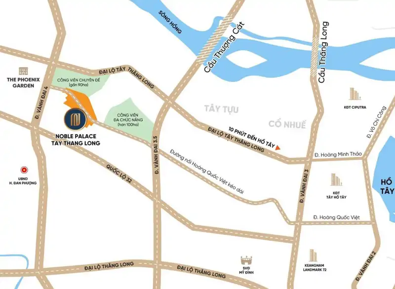 Noble Palace Tây Thăng Long Vốn Vào 3 Tỷ, Đang Bán Phân Khu Cực Đẹp