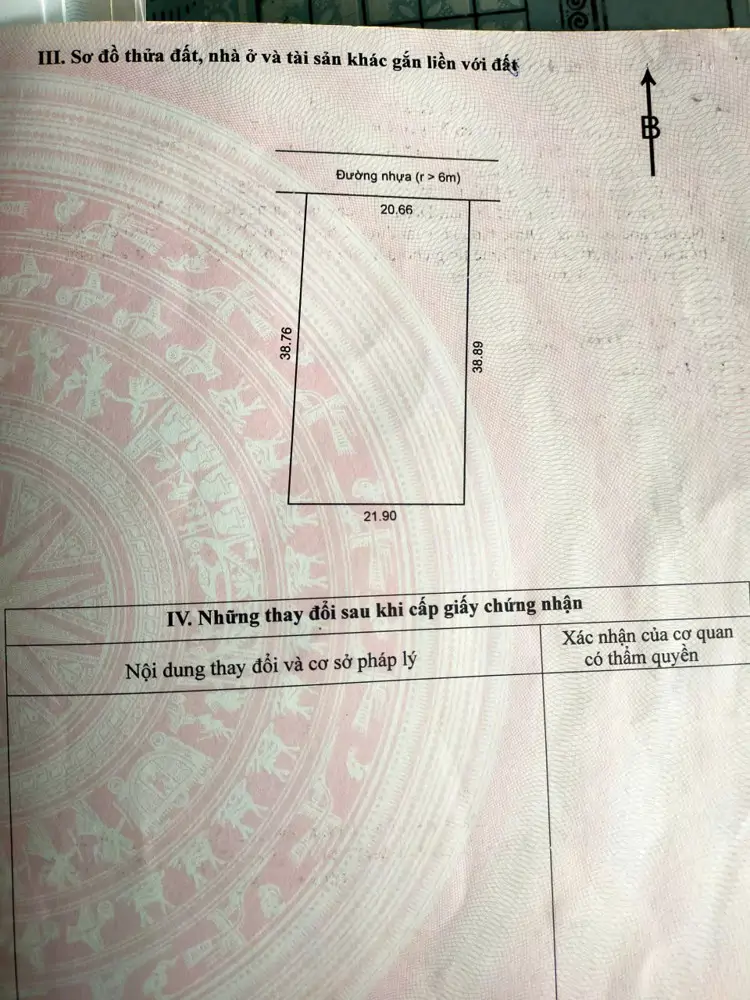 Bán Lô Đất Nhà E Đang Ở Tại Xã Bưng Riềng (Cũ). Nay Là Xuyên Mộc . Tphcm