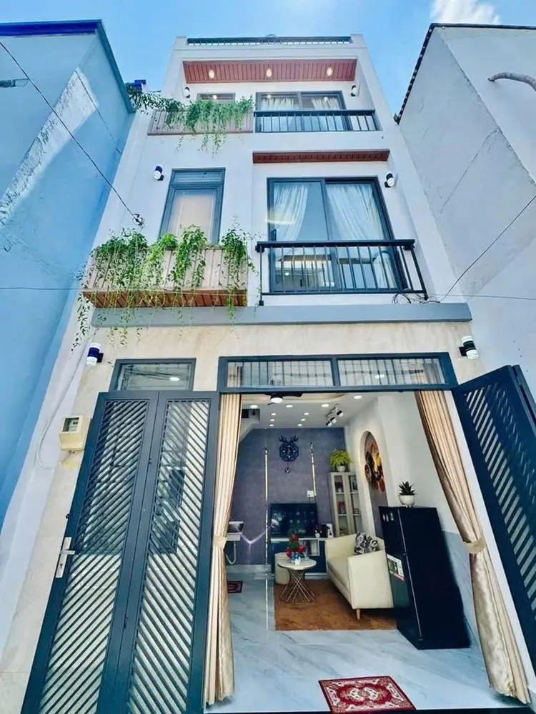 L1581 ⭐ Giảm 100Tr! Sát Chợ Thạch Đà, Shr, Vuông, Hxh, 3 Tầng, 4.1X6m, 3.X Tỷ