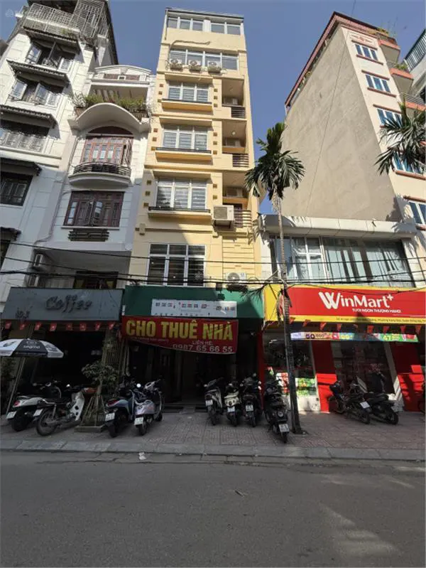 Cho Thuê Nhà Nguyên Căn - Số 39 Mặt Ngõ 221 Tôn Đức Thắng Đống Đa - Vỉa Hè - Thang Máy, 45M X 7