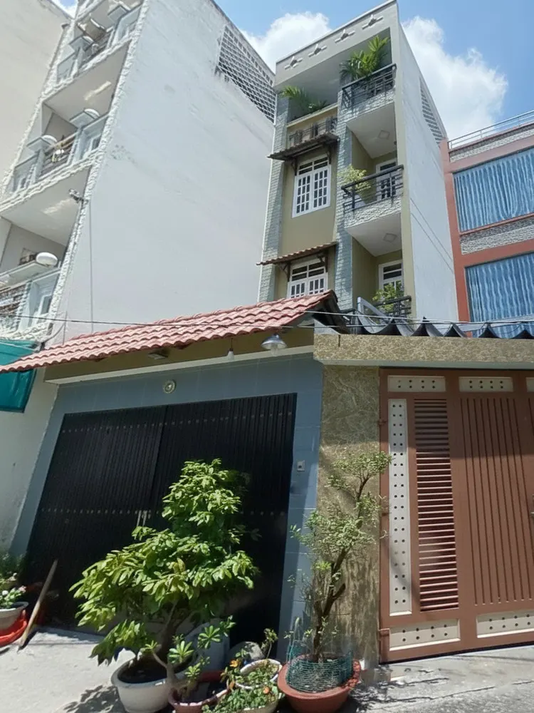L1643 ⭐⭐ Sau Chợ Thạch Đà Gv, Shr, Vuông, Hxt Né, 4 Tầng, 4X15m, 7.X Tỷ