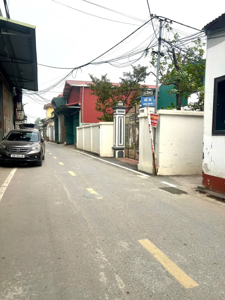 Bán 44.2M Đất  Đức Thượng – Hoài Đức - Lô Góc - Giá 3.X Tỷ