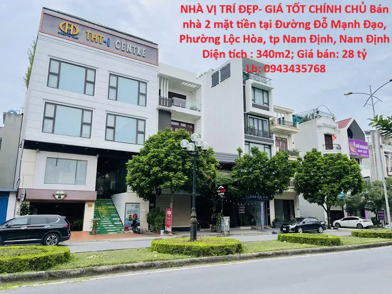 Nhà Vị Trí Đẹp- Giá Tốt Chính Chủ Bán Nhà 2 Mặt Tiền Tại Tp Nam Định, Tỉnh Nam Định - ảnh 1