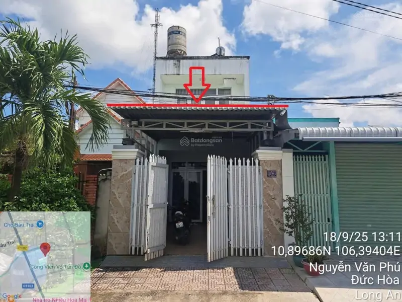 Bán Nhà Mặt Tiền Đường Nguyễn Văn Phú, Trung Tâm Thị Trấn Hậu Nghĩa , Đức Hòa (Long An Cũ) - ảnh 1