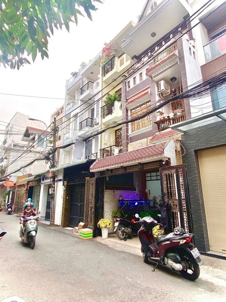 Bán Nhà Phạm Văn Chiêu P14 Gò Vấp, Hxh Tránh, 4X20.3m, 3 Tầng Btct, 4Pn, Giá 9.3 Tỷ