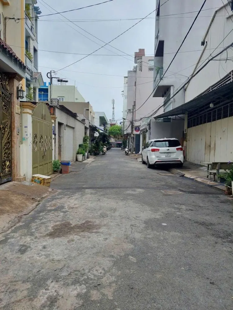 Bán Nhà Hẻm 8M Nguyễn Phúc Chu - Thông Ra Phan Huy Ích, 6,4X16m, 4 Tấm - 5Pn, 9,5 Tỷ