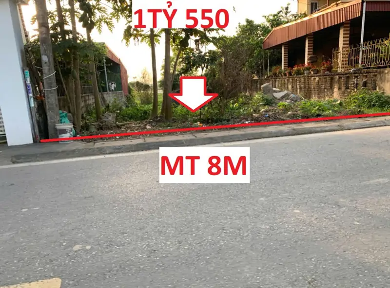 Bán Lô Đất Đẹp Gần Kcn Vsip Mặt Tiền 8M - ảnh 1
