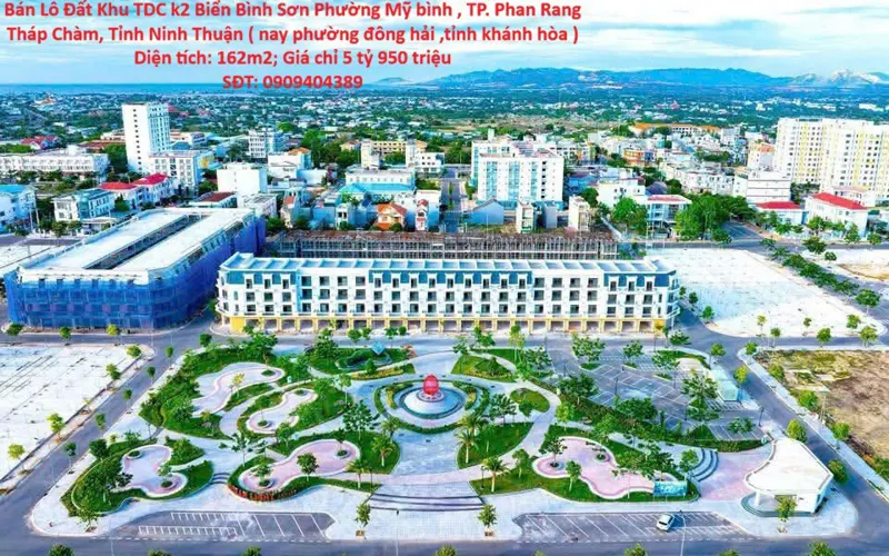 Bán Lô Đất Khu Tdc K2 Biển Bình Sơn Phường Mỹ Bình , Tp. Phan Rang Tháp Chàm, Tỉnh Ninh Thuận