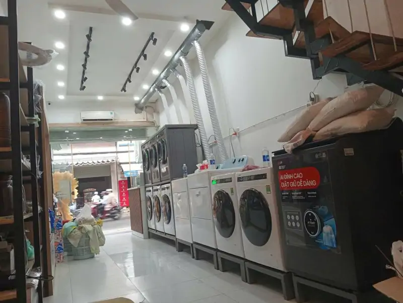 Cần Sang Nhượng Tiệm Giặt Sấy Set Up Đầy Tâm Huyết Chỉ Mới Mở Trước Tết Được Khách Quý Mến Nên Có