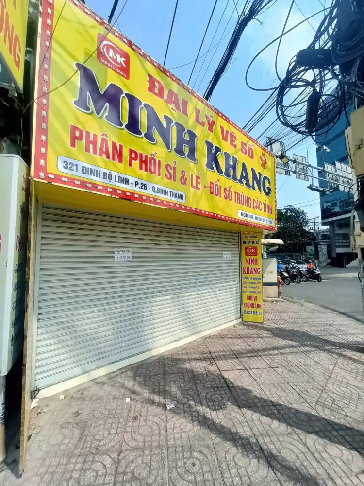 Cho Thuê Nhà Kd Mặt Tiền 1 Trệt 1 Lửng, 75M2 Tại Góc Ngã Tư Nguyễn Xí – Đinh Bộ Lĩnh, P.26, Bình - ảnh 1