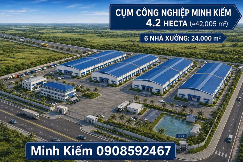 Quỹ Đất Mở Xưởng Sản Xuất – 2 Mặt Tiền – Pháp Lý Minh Bạch – Tiềm Năng Logistics Lâu Dài