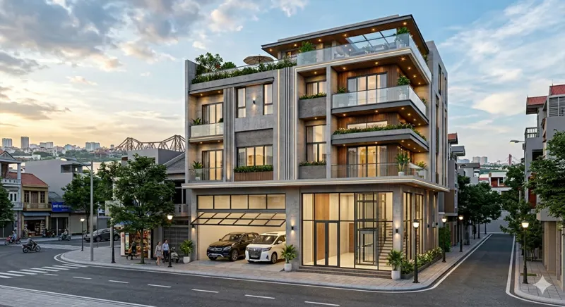 Bán Nhà Sài Đồng 60M2- 7 Tầng Thang Máy- Gara Ô Tô 7C - 16.9 Tỷ